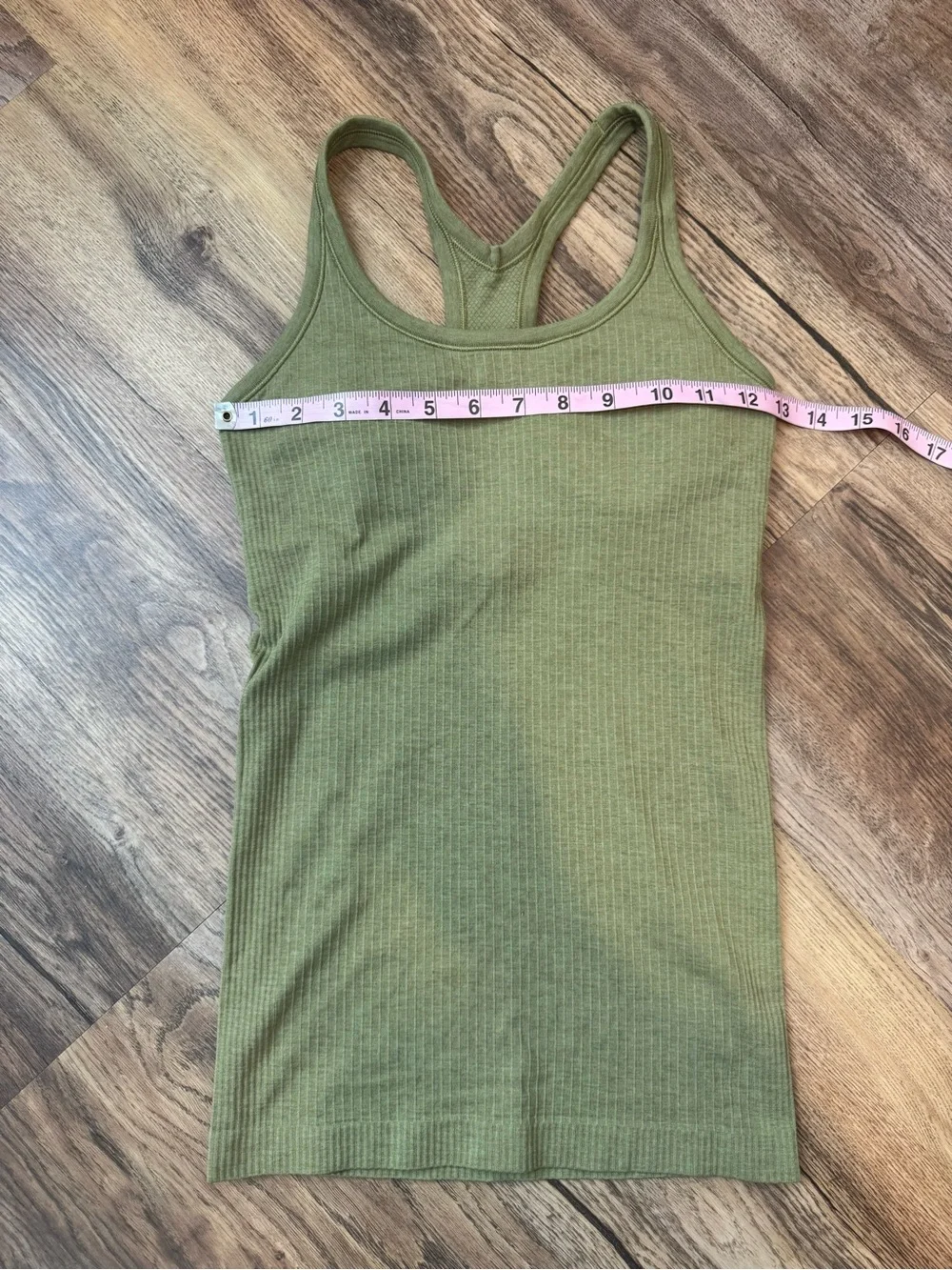 Lululemon Ebb To Street Tank *Light Support For B/C Cup Willow Green Size 4